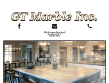 Tablet Screenshot of gtmarble.com